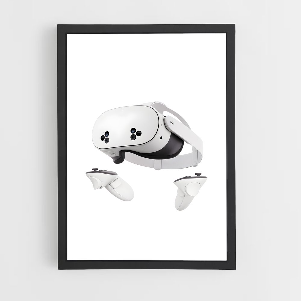 Poster Virtuelle Évasion – affiche Consoles (vue 2)